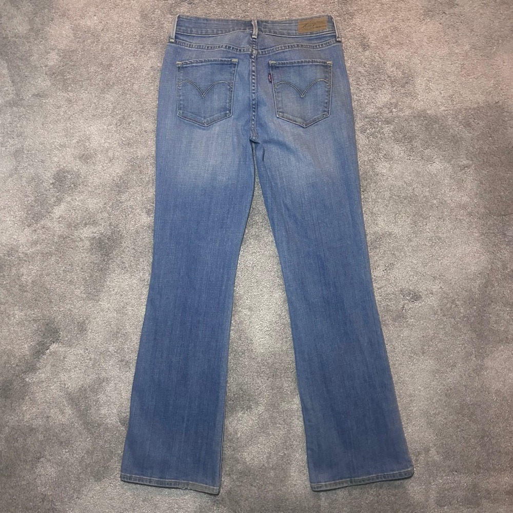 Levi's Demi Curve Bootcut Jeans Womens 27/4 (Fit 28x31) Blue Medium Wash Denim